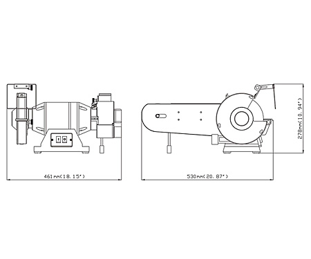 Заточувальний верстат METABO BS 175