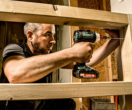 Аккумуляторный шуруповерт METABO BS 18 LT BL Q Каркас MetaLoc