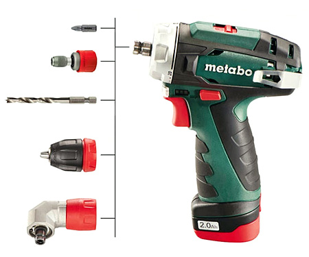 Аккумуляторный шуруповерт METABO PowerMaxx BS Quick Pro