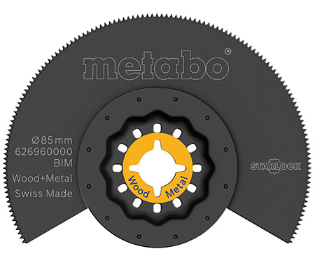 Сегментоване пиляльне полотно METABO Starlock BIM 85 мм (626960000)