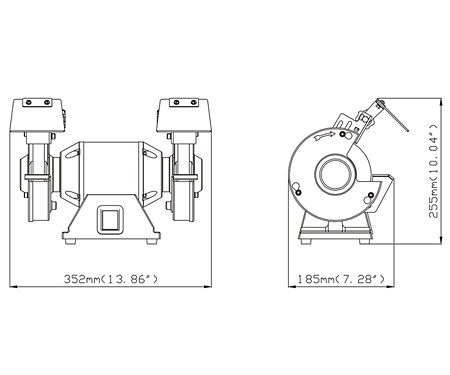 Точильный станок METABO DS 125