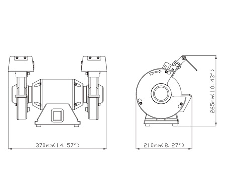 Точильный станок  METABO DS 150