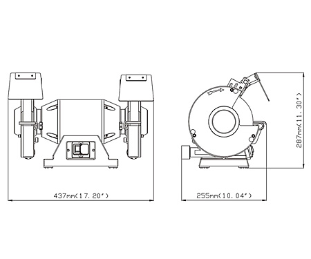 Точильный станок  METABO DS 175