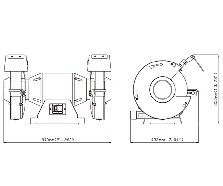 Точильный станок  METABO DSD 250