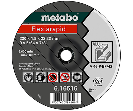 Отрезной круг  METABO Flexiarapid 180 мм (616515000)