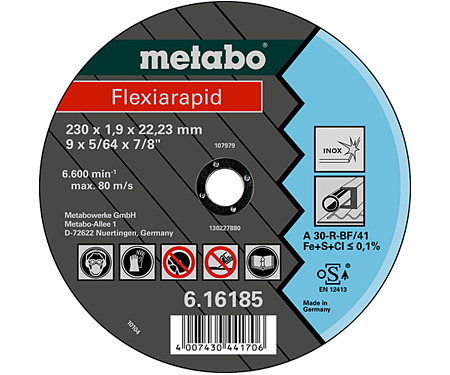 Отрезной круг  METABO Flexiarapid 115 мм (616186000)