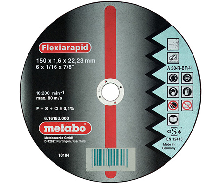Відрізний круг METABO Flexiarapid Inox 150 мм (616183000)