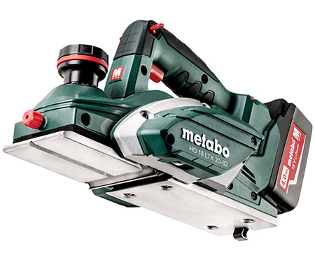 Аккумуляторный рубанок METABO HO 18 LTX 20-82 (4,0 Ач)
