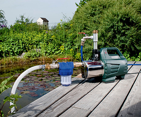 Поверхностный насос-автомат METABO HWA 6000 Inox