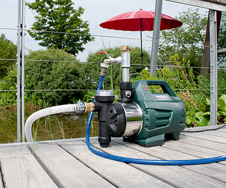 Поверхностный насос-автомат METABO HWAI 4500 Inox