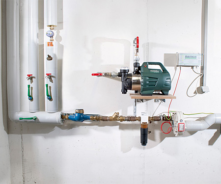 Поверхностный насос-автомат METABO HWAI 4500 Inox