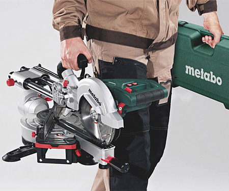 Торцовочная пила METABO KGS 305 M Set + KSU 401