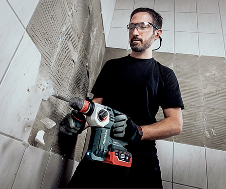 Аккумуляторный перфоратор METABO KHA 18 LTX BL 24 Quick Каркас