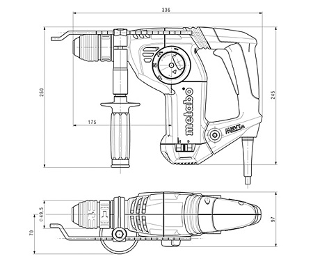 Перфоратор METABO KHE 3251