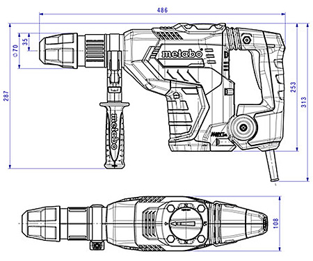 Перфоратор METABO KHEV 5-40 BL