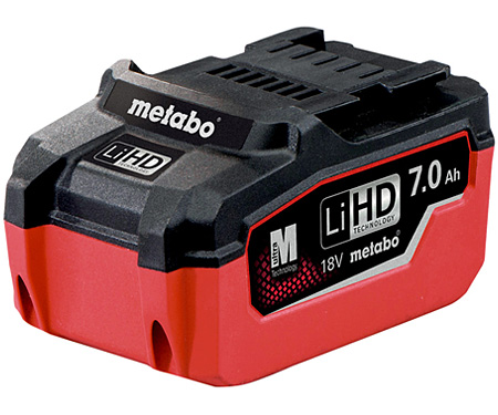 Аккумуляторный блок METABO LiHD 18 В - 7,0 Ач