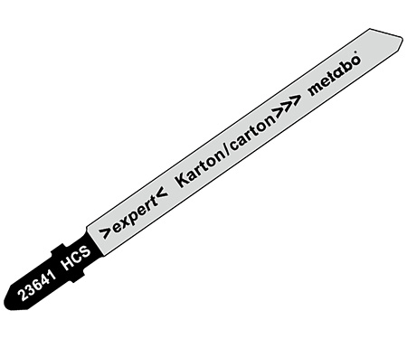 Лобзиковое полотно по пенополистиролу METABO Expert T 113 A 74 мм (623641000)