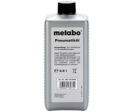 Олія для пневмоінструменту METABO 500 мл (0901008540)