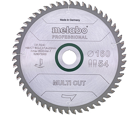 Пильний диск METABO Multi Cut Professional 165 мм (628293000)