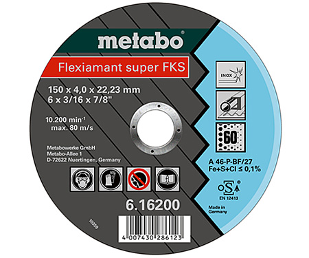 Обдирочный круг METABO Flexiamant Super FKS 60 150 мм (616200000)
