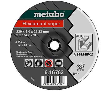 Обдирний круг METABO Flexiamant Super 230 мм (616763000)