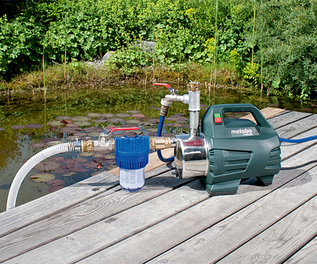 Садовый насос METABO P 4500 Inox