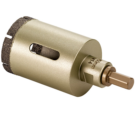 Переходник шестигранный 10 мм на резьбу M14 для алмазных коронок METABO Dry (630859000)