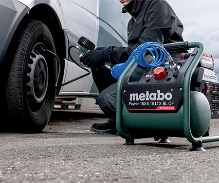 Аккумуляторный компрессор METABO Power 160-5 18 LTX BL OF