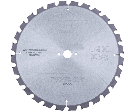 Пильный диск METABO Power Cut Wood Classic 400 мм (628647000)