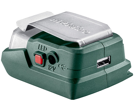 Аккумуляторный адаптер питания METABO PowerMaxx PA 12 LED-USB