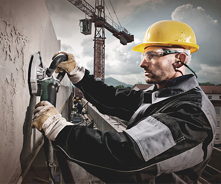 Шлифмашина по бетону METABO RS 14-125 + поликристаллический круг