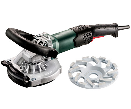 Шлифмашина по бетону METABO RSEV 19-125 RT + чашка абразив + ASR 35 L ACP Set