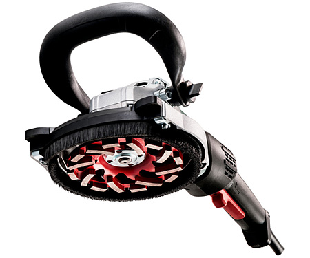 Шлифмашина по бетону METABO RSEV 19-125 RT + чашка бетон