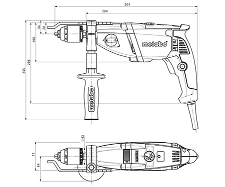 Ударная дрель METABO SBE 1300
