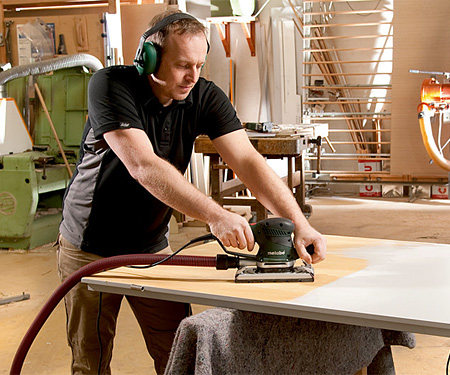 Виброшлифмашина METABO SRE 4351 TurboTec + MetaLoc