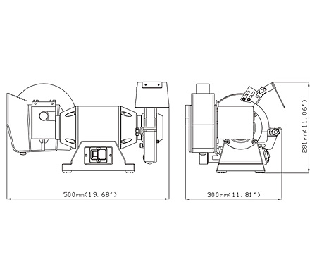 Точильный станок METABO TNS 175