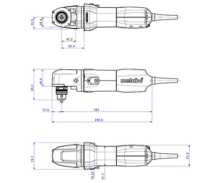 Дрель METABO WBE 700