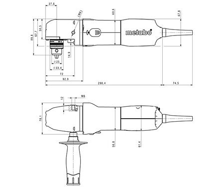 Дрель METABO WBE 700