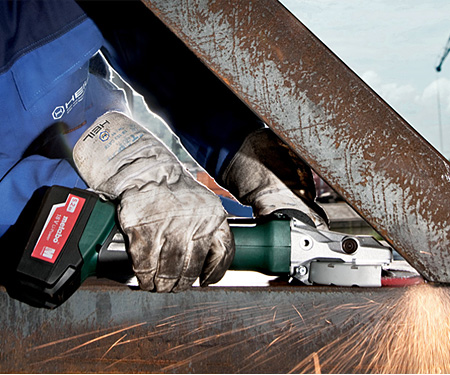 Акумуляторна кутова шліфмашина METABO WF 18 LTX 125 Quick Каркас