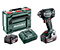 Акумуляторний ударний гайкокрут METABO SSW 18 LTX 550 BL (2х5,2 Ач, ASC 55, metaBOX 145)