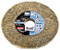 Повстяний компактний шліфувальний круг METABO Unitized, грубый, (626482000)